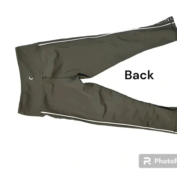 Zyia Active Olive Cropped Yoga Pant size 4 - Picture 4 of 6
